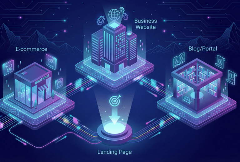 საიტების ტიპები